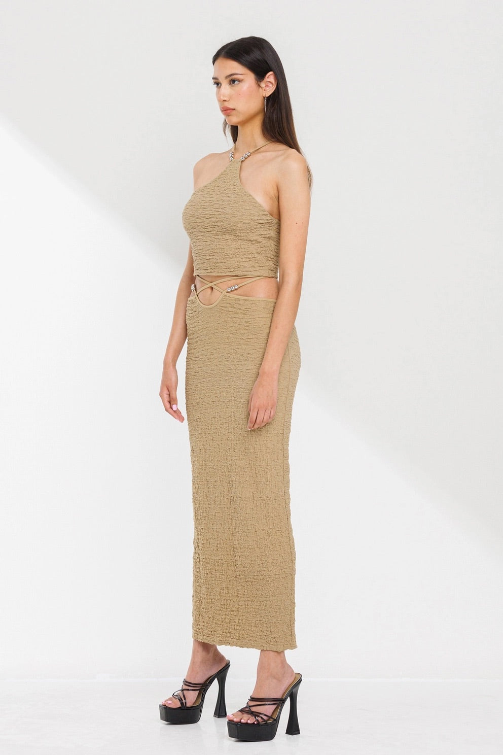 Santorini | Halter Skirt Set