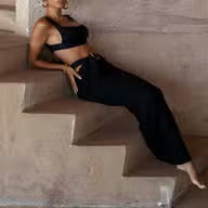 Bria | Knit Skirt Set