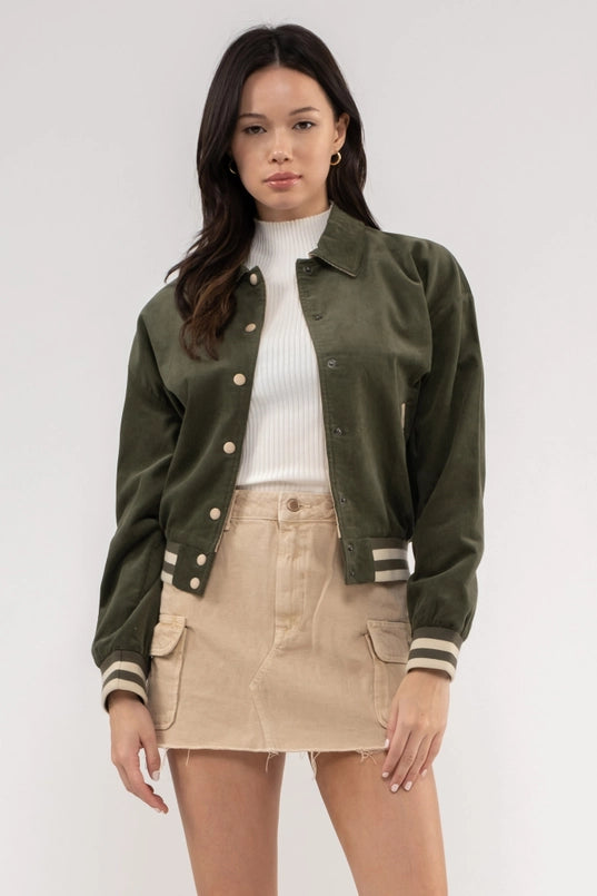 Olivia | Corduroy Jacket