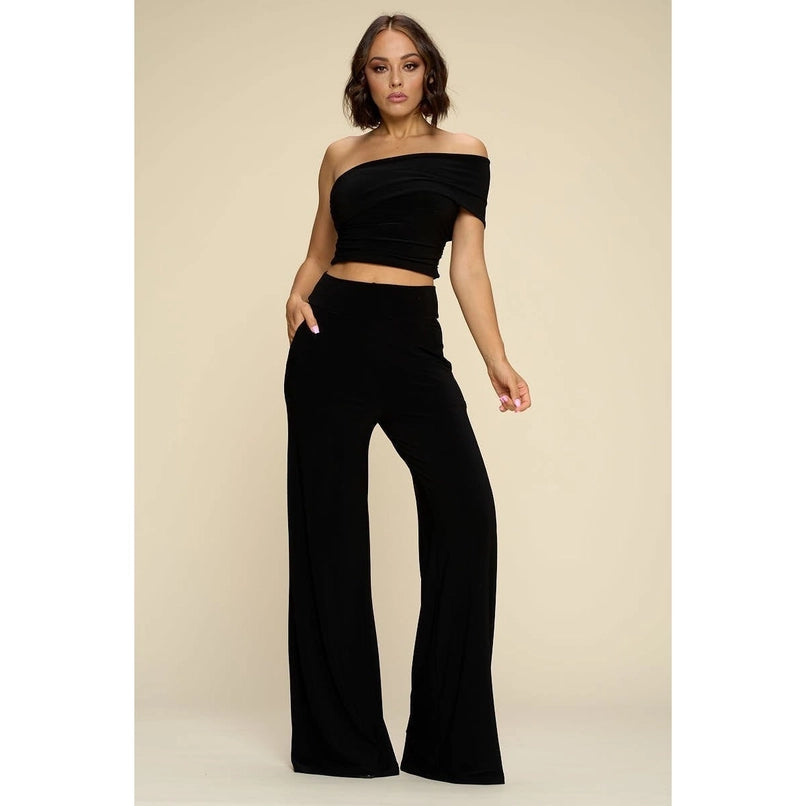 Willow | One Shoulder Lounge Set