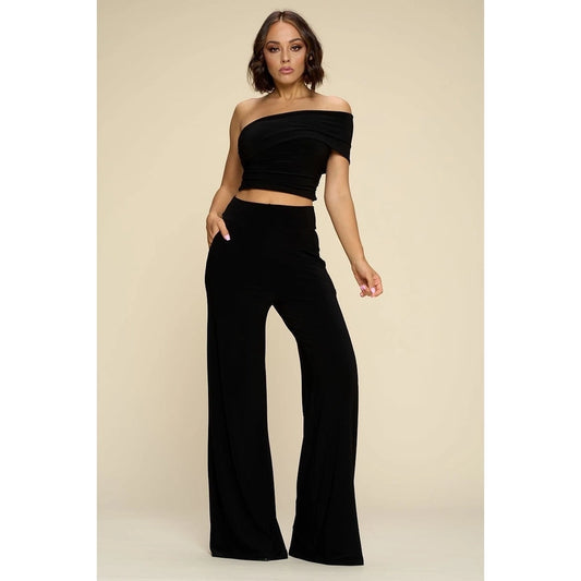 Willow | One Shoulder Lounge Set