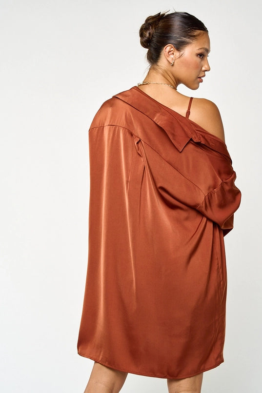 Sienna | Satin Slip Dress Set