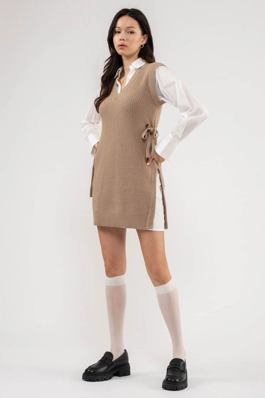 Orla | Layered Sweater Dress