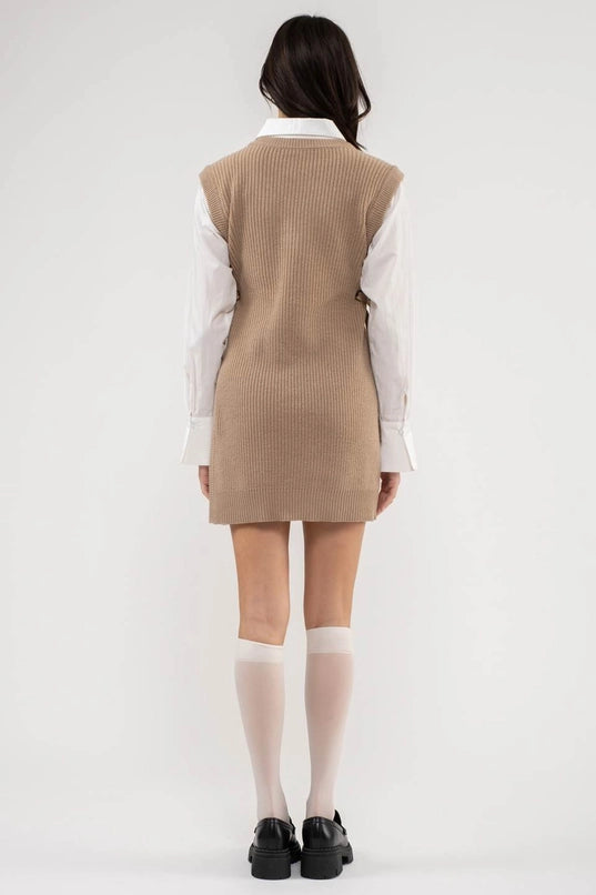 Orla | Layered Sweater Dress