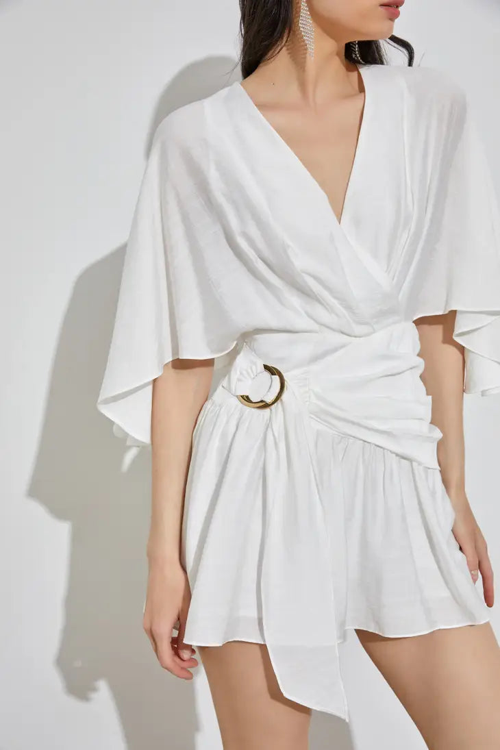 Dove | Wrap Dress