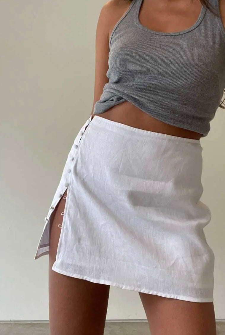 Aire | Linen Mini Skirt